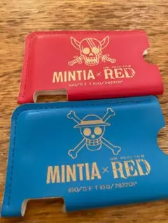 MINTIA×RED ONE PIECE カードケース 2色セット