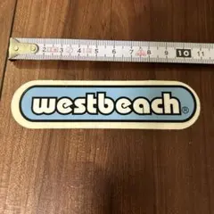 westbeach ステッカー 約10cm x 3cm