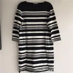 beautiful people ボーダー バスクドレス