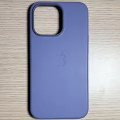 アップル純正 iPhone 13 PRO レザーケース ウィステリア