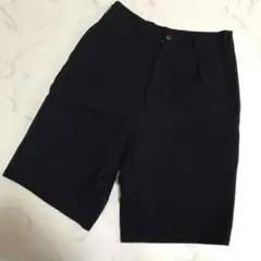 【美品】Y's ワイズ ハーフパンツ ショートパンツ ネイビー ヨウジヤマモト