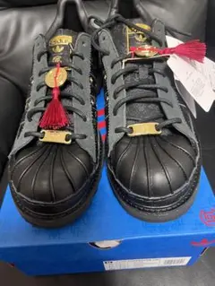 28cm CLOT × adidas Superstar LNY