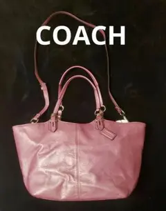 COACH レザー製 2wayバック