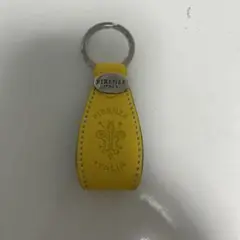 新品未使用‼️FIRENZE ITALIA イエローキーホルダー