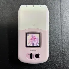 【値下】Sony Ericsson W32S ピンク au ガラケー