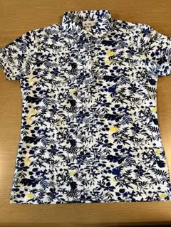 adidas 花柄ポロシャツ L/6