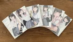 娘の友達２〜7巻。1巻だけありません。４〜7巻にはカバーがついています。