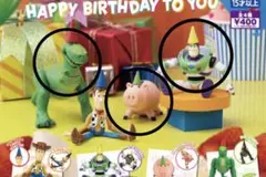 TOY STORY Happy Birthday to You ガチャガチャ