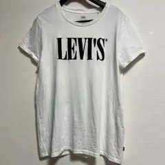 新品 リーバイズ 白 ホワイト 半袖 ロゴ　Tシャツ M