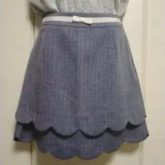 【美品】膝丈スカート