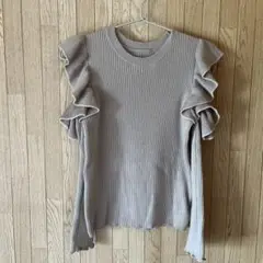 グレイルGRL グレージュニット