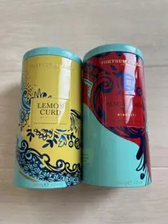 フォートナム&メイソン　ビスケット缶 2本