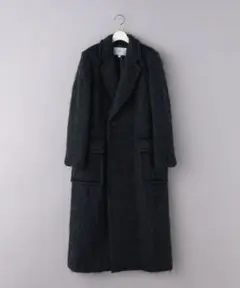 HYKE 22AW MOHAIR DOUBLE BREASTED COAT 1