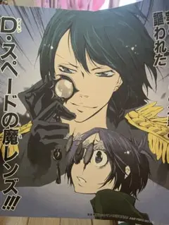 家庭教師ヒットマンREBORN クローム髑髏 デイモンスペード 名場面ポスター
