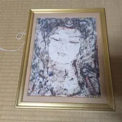 孔 柏基 『天恵』絵画 額付き 孔 柏基 作 天恵 てんけい 開運画 インテリア アート 絵画 作品