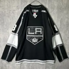 カナダ製 NHL LA KINGS Doughty 刺繍 ゲームシャツ
