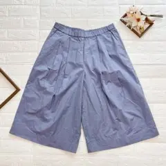 UNIQLO ユニクロ スカーチョ キュロット ライトブルー Lサイズ