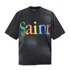 Saint Michael新品Lサイズ カラフルロゴ オーバーサイズTシャツ