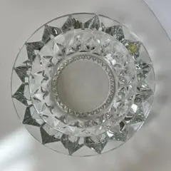 未使用品☆昭和レトロ☆クリスタル灰皿☆HOYA☆小物入れ☆アンティーク