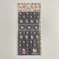 【匿名】ハローキティ GOGO GAL 90s タイルシール ヒョウ柄 ブラック
