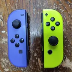 Nintendo Switch ジョイコン 紫 黄緑