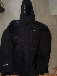 Hollister ブラック マウンテンパーカー