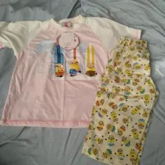 新品　ミニオンズ　半袖　パジャマ