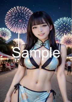 A4サイズアートポスター 1点もの 美女ポスター最高品質 F-G-85