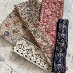 12. インド刺繍リボン　復帰セット