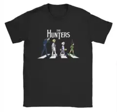 ハンターハンター　Tシャツ　古着　クイーン　漫画　アニメ　クラピカ　レオリオ