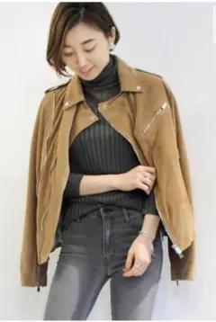 AGLINI LEATHER ジャケット