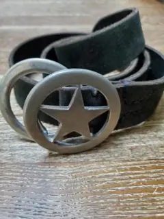 エヌハリウッド ベルト レザー スター