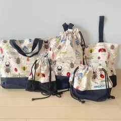 入園入学5点セット　昆虫　ハンドメイド21