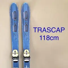 子ども用 スキー板 118cm ブルー