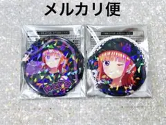 五等分の花嫁 甘辛ロック eeo Store 中野二乃 ホログラム缶バッジ 2種