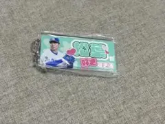 ドラゴンズガチャ 推し選手キーホルダー 松葉貴大 カプセルトイ 野球ガチャ