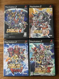 スーパーロボット大戦 各種4本セット プレイステーション PS2