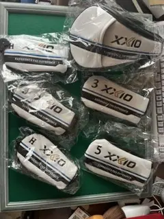 XXIO ヘッドカバーセット 6個セット135番手とユーティリティ3個