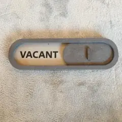 VACANT/MEETING IN PROGRESS サイン