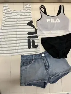 FILAフィラ　水着　４点セット　150