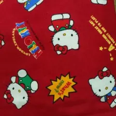 日本製サンリオ☆ハローキティ生地1990年☆100✖️30