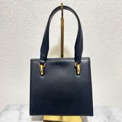 美品　ジュンアシダ ハンド バッグ 美品 黒 レザー