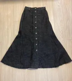 Q ♡ マーメイド　ロングスカート