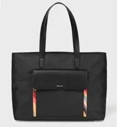 ポールスミス トートバッグ スワール ストライプ ショルダーバッグ ハンドバッグ