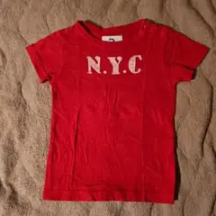 赤　Tシャツ　90サイズ
