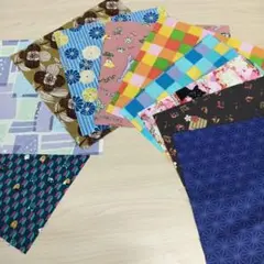 ★A43★カットクロス/プリント生地/国産/25cm×25cm/10点