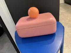 &k Amsterdam アクセサリーケース ピンク　ミッドセンチュリー