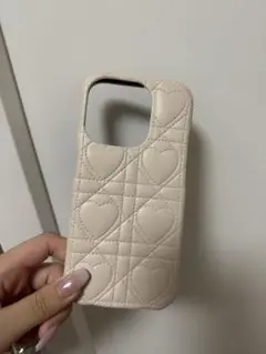 iPhone 15 Pro ラルムドラパン スマホケース ハート キルティング
