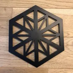 YAMANO-U／山のU／アサオブヘキサ天板／asa of hexa table 山のU asa of hexa（天板）mat black | sproutzero
