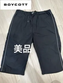 美品☆BOYCOTT ブラックショートパンツ　Mサイズ